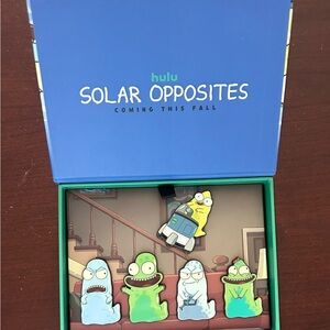 Hulu Solar Opposites Pin Set